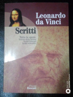 Scritti-Opere:Trattato della pittura,letterari,scientifici-Leonardo da Vinci foto