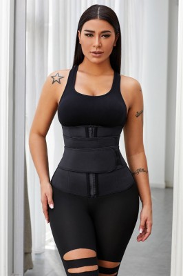 T421-1 Corset tip brau modelator cu efect de subtiere a talie foto