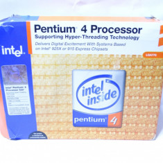 CPU Procesor Intel Pentium 4 520 Socket 775 2.8 Ghz cutia originala + cooler