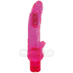 Vibratoare din jelly - Toyz4Lovers Jeleuri Norocoase Flacara Roz Stralucitor