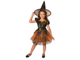 Costum Halloween vrajitoare eleganta (pentru fete)