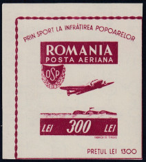 ROMANIA 1946 LP 201 OSP NEDANTELAT MNH foto