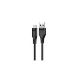 Acefast USB - Cablu USB tip C, 1,2 m, 3A, negru (C3-04-A-C-negru)