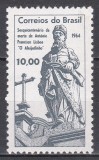 Brazilia 1964 - 150 de ani de la moartea lui Antonio F. Lisboa, MNH