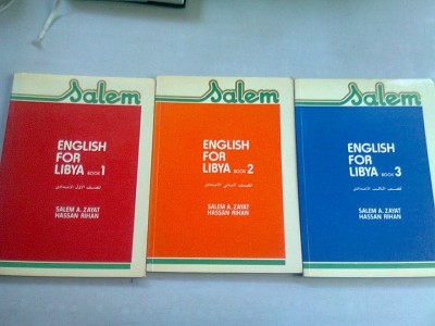ENGLISH FOR LIBYA - SALEM A. ZAYAT 3 VOLUME foto