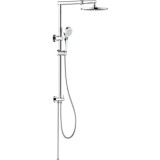 Coloana de dus IdroBric Madeira, para dus fixa 1 functie, para dus mobila 3 functii, protectie anticalcar, bara dus extensibila 78.5-135 cm, glisor mo