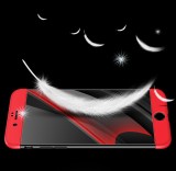Cumpara ieftin Husa iPhone 8 Full Cover 360 GKK Plastic Multicolor Negru Rosu Bumper