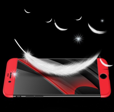 Husa Full Cover 360 GKK Apple iPhone 8 - Negru-Rosu foto