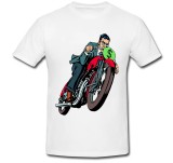 Tricou &quot; Motorcycle race illustration &quot;
