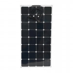 Panou solar flexibil monocristalin portabil 100w 1060x535x2.8mm bk87483 foto