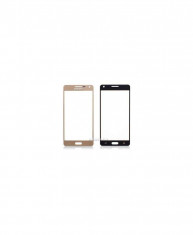 Geam Sticla Samsung Galaxy A5 SM A500F Gold foto