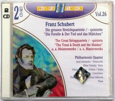 2CD compilație - Prestige Classics in Digital: Volumul 26 (Schubert) - sigilat foto