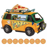 Teenage Mutant Ninja Turtles: Mutant Mayhem Vehicle Pizza Van 20 cm, Playmates Toys