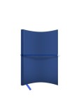 Agenda nedatata A5 Castelli, coperta flexibila Horizon mat bleumarin, elastic orizontal bleumarin, dictando ivory, Litera