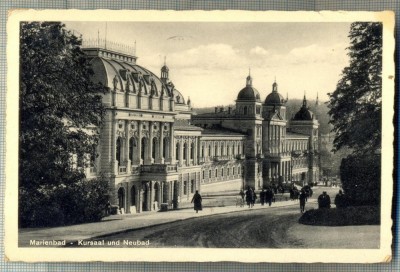 AD 420 C. P. VECHE-MARIENBAD -KURSAAL -1939-CATRE COLONEL A. STATZ,BUCURESTI foto