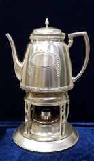SAMOVAR -METAL ARGINTAT foto