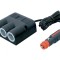 Splitter Brichetă Auto cu 3 Mufe 16A 12-24VDC