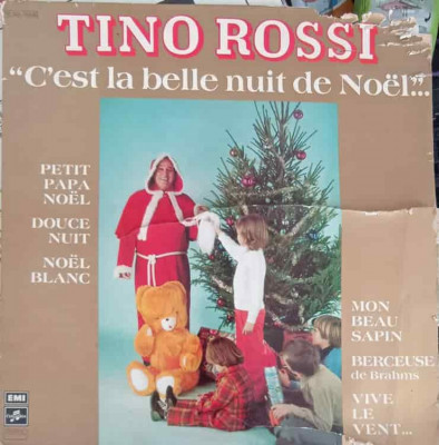 Disc vinil, LP. C&amp;#039;est La Belle Nuit De Noel...-TINO ROSSI foto