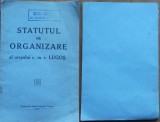 Cumpara ieftin Statutul de organizare al orasului Lugoj, 1912, ex libris Valeriu Braniste