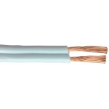 Cablu difuzor 10m cupru OFC 2x0.75mm2 alb Bandridge LC1079-10