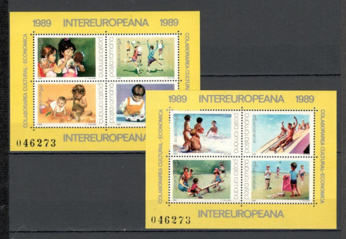 Romania.1989 INTEREUROPA-Bl. YR.883
