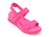 Cumpara ieftin Sandale SKECHERS fucsia, UNO, din material textil
