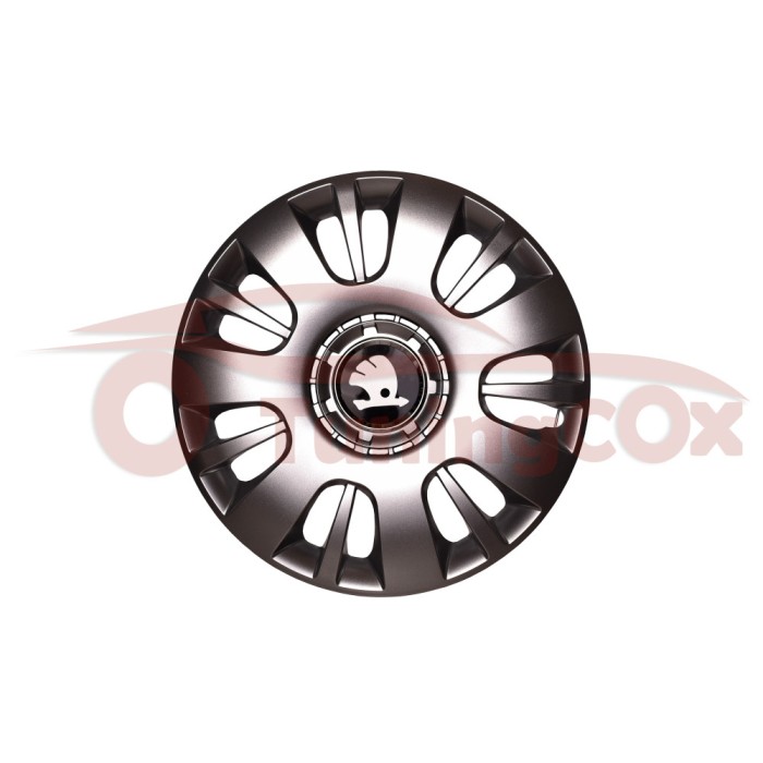 Set 4 Capace Roti skoda negru r14 model 222