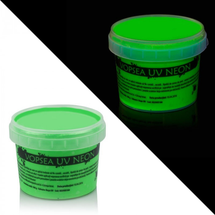 Vopsea UV neon verde - 30 g