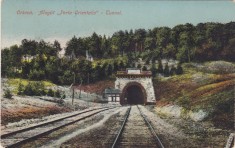 CP Orsova calea ferata tunel Porta Orientalis ND(1916)