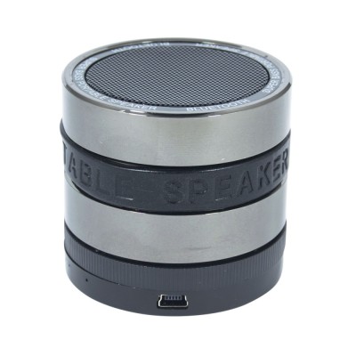 Boxa Portabila Bluetooth (Negru/Argintiu) BL-18 foto