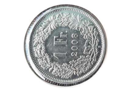 1 Franc 2008, Elvetia - G 4560 foto