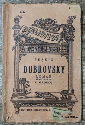 Dubrovsky - Puskin foto