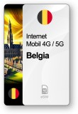eSIM Internet Belgia, valabil 30 zile, trafic Nelimitat, Standard