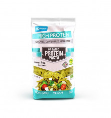 Penne bio din mazare verde, fara gluten, cu continut ridicat de proteine, 200g Max Sport foto