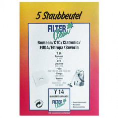 Y14 STAUBSAUGERBEUTEL 5 STÜCK. 000176-K pentru aspirator Severin FILTERCLEAN