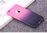 Husa protectie pentru iPhone 6 / 6S Degrade Fullbody fata-spate cu folie protectie de sticla gratis