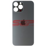 Capac Baterie iPhone 13 Pro Max Graphite Gri Compatibil, Decupaj Camera Mare