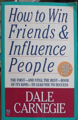 HOW TO WIN FRIENDS AND INFLUENCE PEOPLE-DALE CARNEGIE-257888 foto