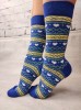 STK452-4 Sosete medii din bumbac ultrasox cu inimioare