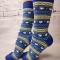 STK452-4 Sosete medii din bumbac ultrasox cu inimioare