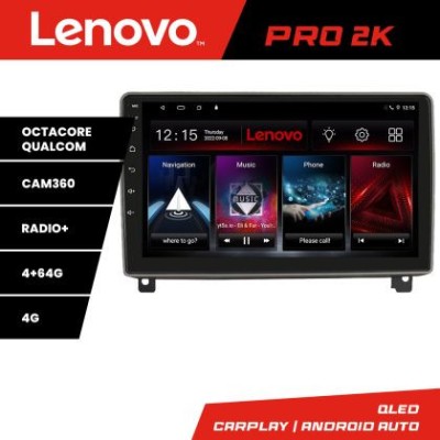 Navigatie Peugeot 407 2004-2011 8 core QLED 2K 4+64 360 Android Waze USB Navigatie Internet Youtube Radio Lenovo CarStore Technology foto