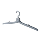 Umeras pliabil de calatorie, flippy, mini cuier portabil pentru haine, suport de uscare, 14x7x1.4cm, gri