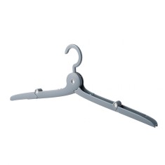 Umeras pliabil de calatorie, flippy, mini cuier portabil pentru haine, suport de uscare, 14x7x1.4cm, gri