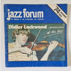 JAZZ FORUM , THE MAGAZINE OF THE INTERNATIONAL JAZZ FEDERATION , NO . 74 , 1982
