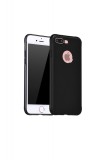 Husa Silicon Neagra MyStyle Perfect Fit pt. Apple iPhone 6/6S: Protectie Soc, Praf, Zgarieturi, Anti-Alunecare