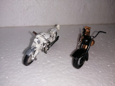 bnk jc matchbox Lesney - lot 2 motociclete foto