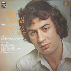 Disc vinil, LP. Elizabethan Lute Songs-JAMES BOWMAN