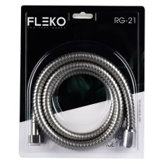 Furtun de dus flexibil din otel inoxidabil, Lungime 150cm FLEKO RG-21-A Innovative ReliableTools