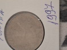 1 dinar 1997 tunisia foto