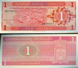 !!! ANTILELE OLANDEZE - 1 GULDEN 1970 - P 20 - UNC